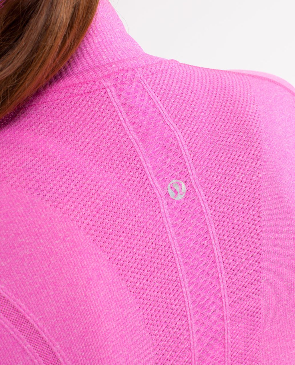 Lululemon Run:  Swiftly Tech 1/2 Zip - Paris Pink