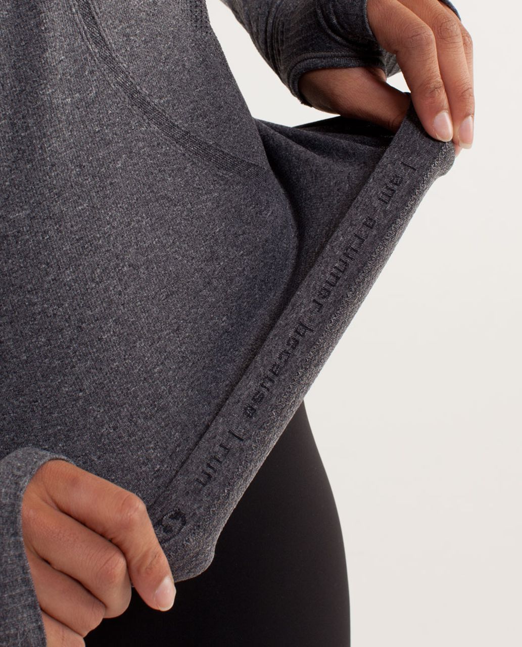 Lululemon Run:  Swiftly Tech 1/2 Zip - Black