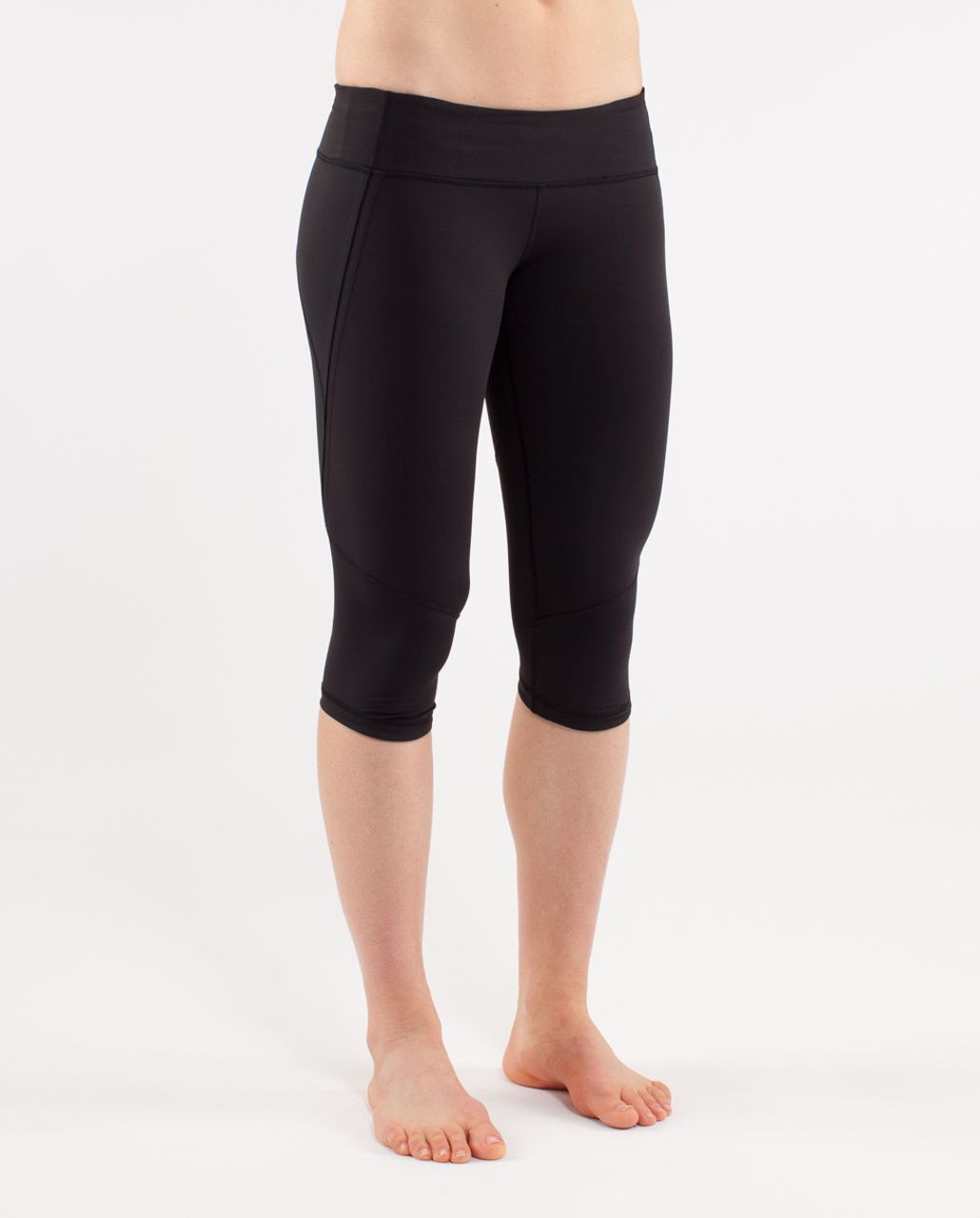 Lululemon Run:  Excel Crop - Black