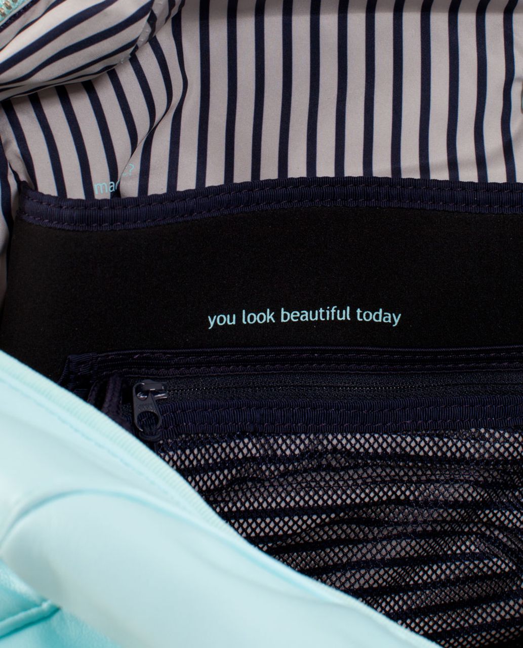 Lululemon Daily Gym Bag - Aquamarine /  Deep Indigo