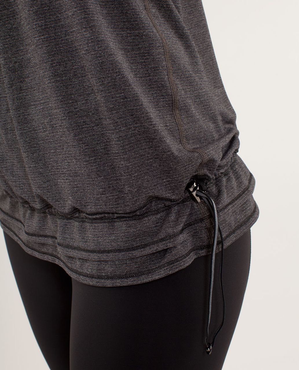 Lululemon Run: Back on Track Tight - Black / Heathered Black