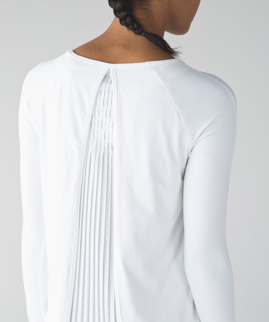 Lululemon Making Moves Long Sleeve - White - lulu fanatics