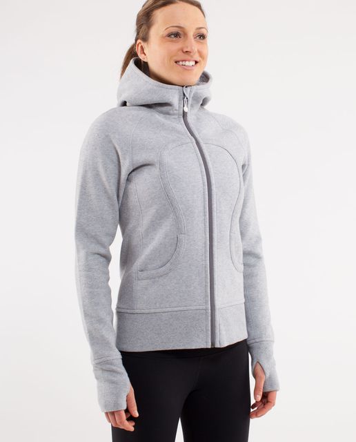 Lululemon Scuba Hoodie III - Heathered Marled Black Grape / Black - lulu  fanatics