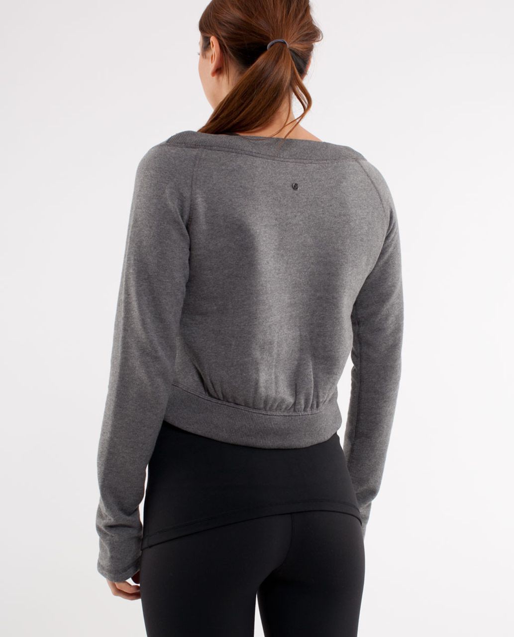 lululemon athletica, Tops, Lululemon Good Karma Pullover Crop Sweatshirt 6