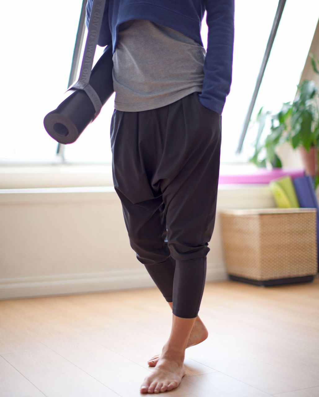 lululemon happy hatha harem pants