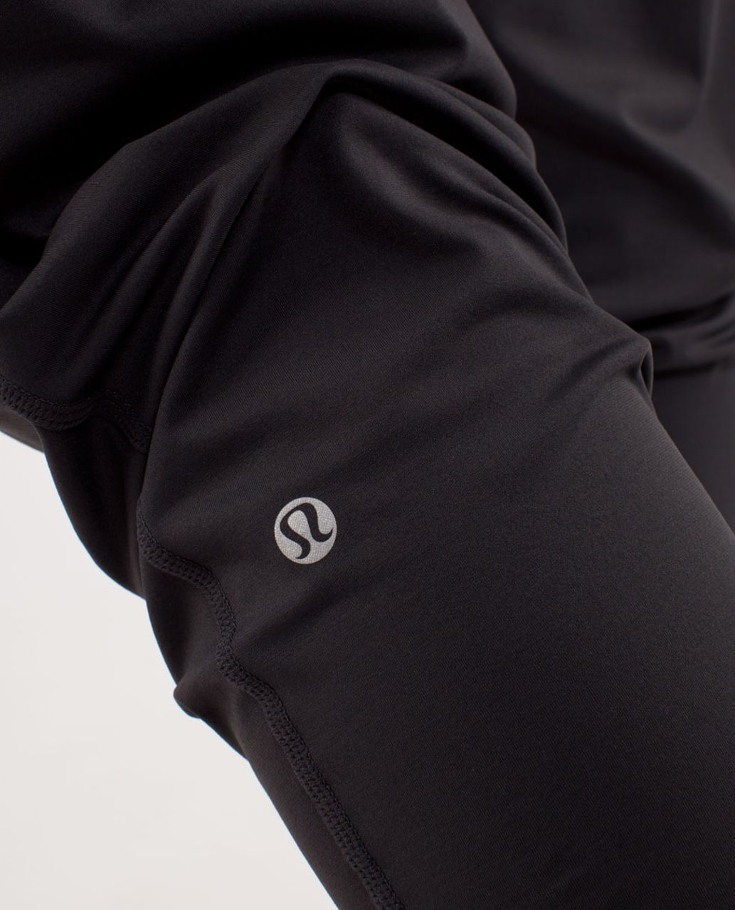 Lululemon Happy Hatha Crop - Black - lulu fanatics