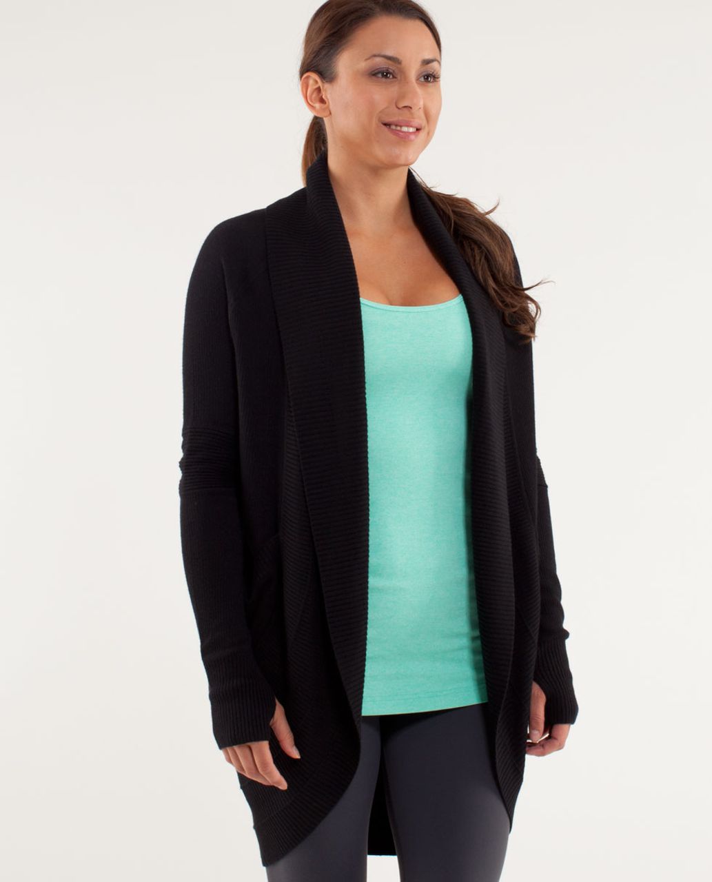 Lululemon Transformation Wrap - Black /  Coal