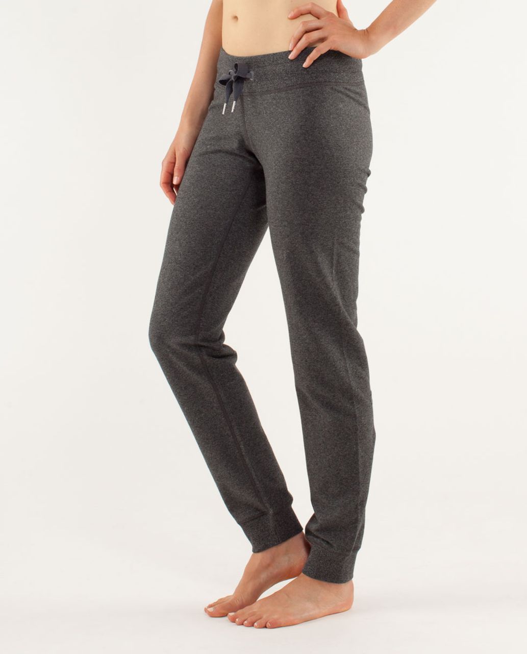 Lululemon Tea Lounge Pant - Heathered White - lulu fanatics