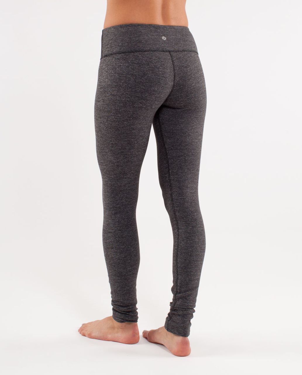 Lululemon Wunder Under Pant *Reversible - Black / Wee Stripe Black