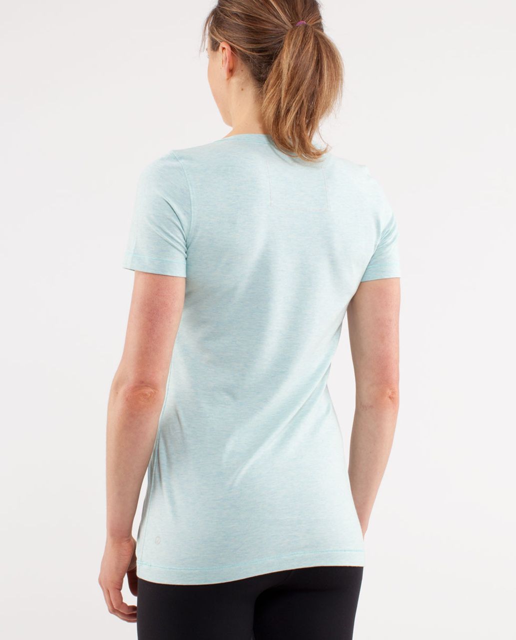 Lululemon Every Yogi Tee - Heathered Aquamarine