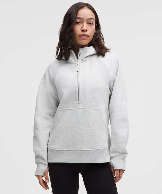 Lululemon Scuba Oversized 1/2 Zip Hoodie - Graphite Grey Lululemon Scuba Oversized 1/2 Zip Hoodie - Graphite Grey