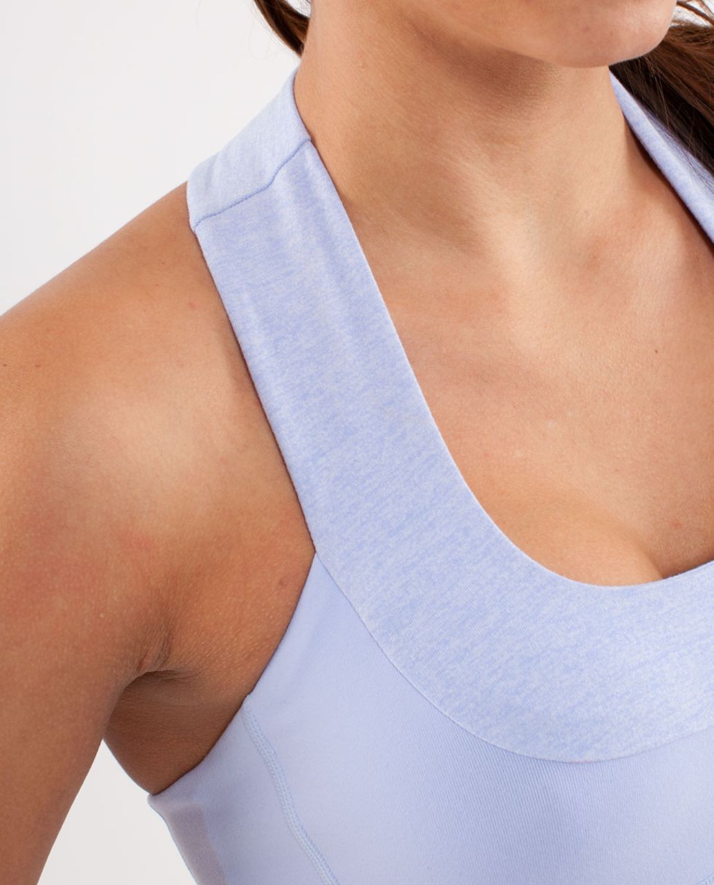 Lululemon Scoop Neck Tank - Lavender Dusk /  Heathered Lavender Dusk