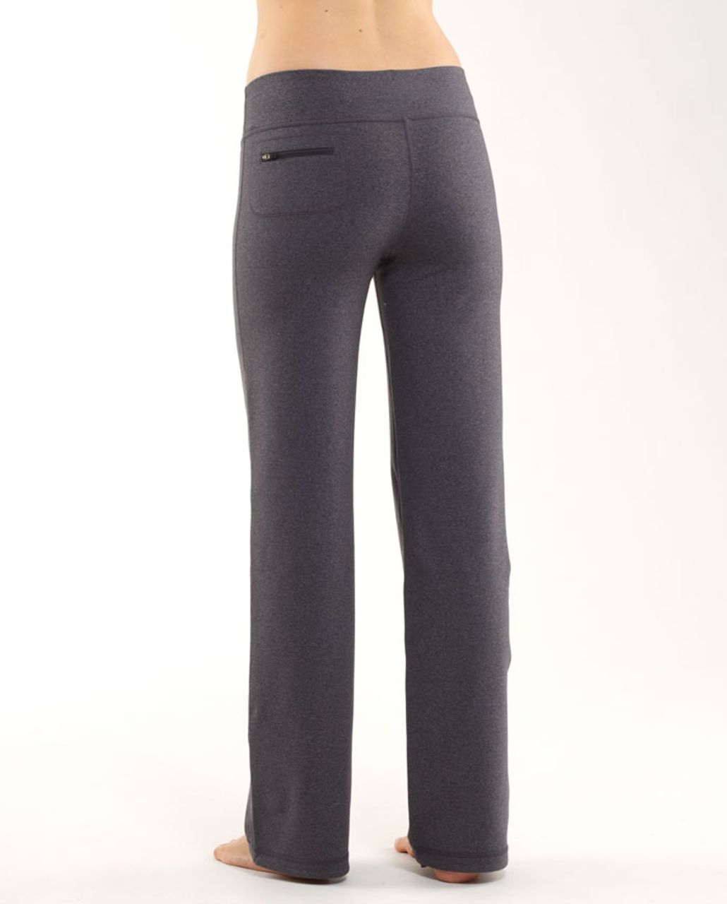 Lululemon Relaxed Fit Crop II - Heathered Deep Coal - lulu fanatics