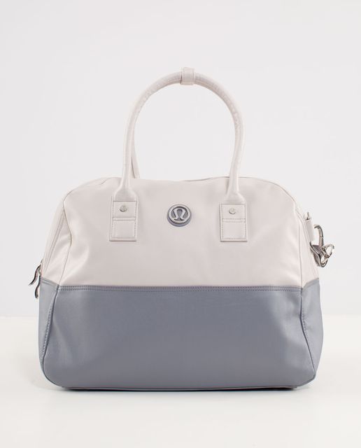 lululemon leather gym bag