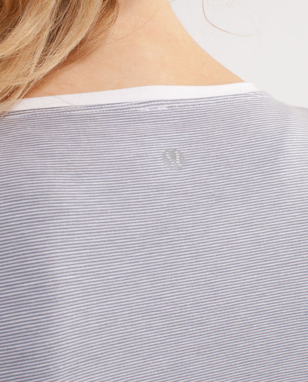 Lululemon Every Yogi Long Sleeve - Wee Stripe White Fossil /  White