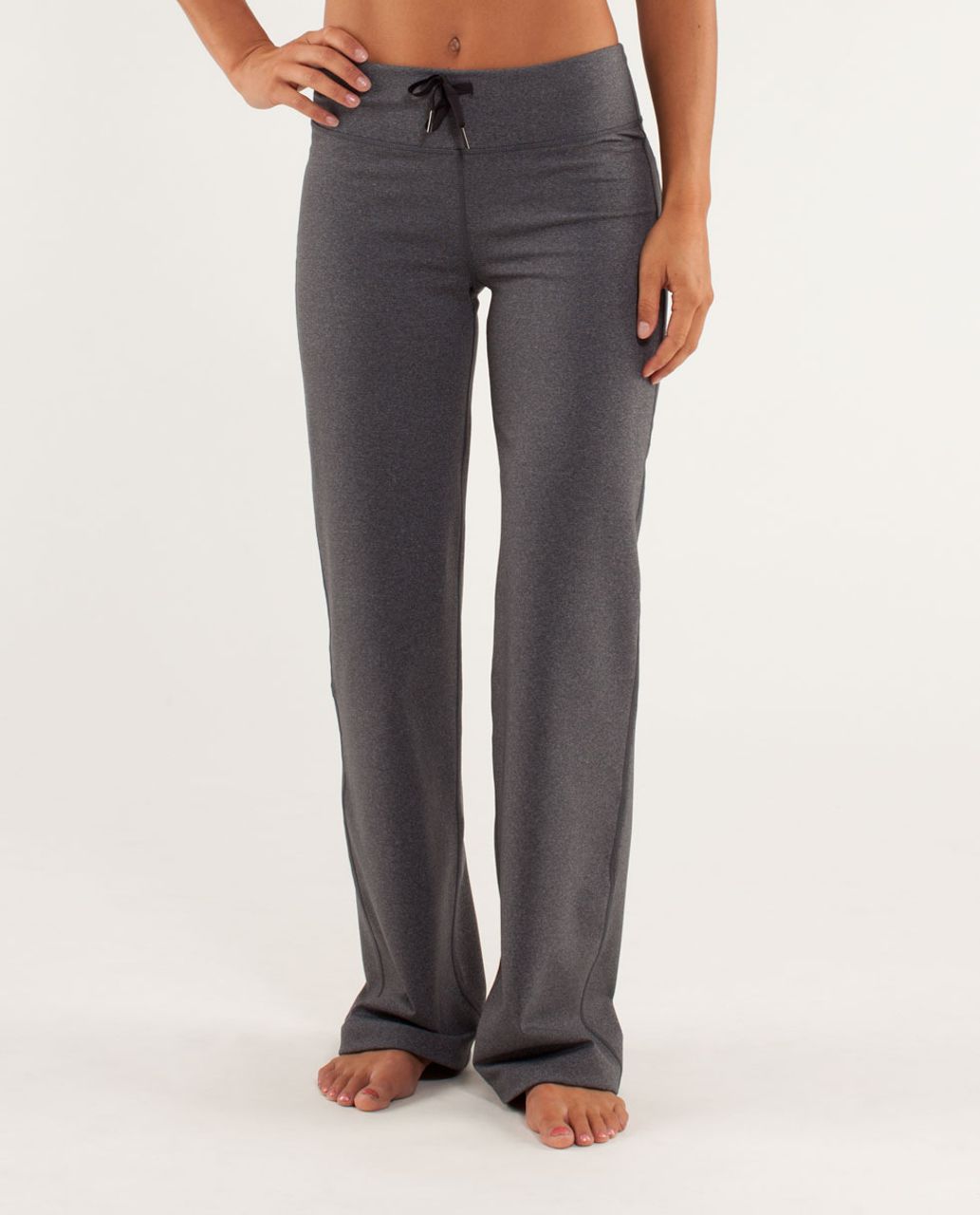 Lululemon Relaxed Fit Pant - Heathered Deep Coal - lulu fanatics