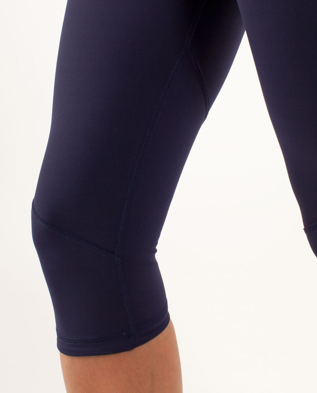 Lululemon Run:  Excel Crop - Deep Indigo /  Wee Are From Space Deep Indigo