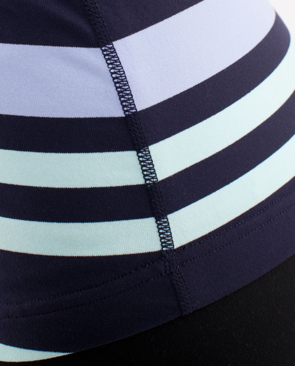 Lululemon Cool Racerback - Discover Stripe White Deep Indigo - lulu ...