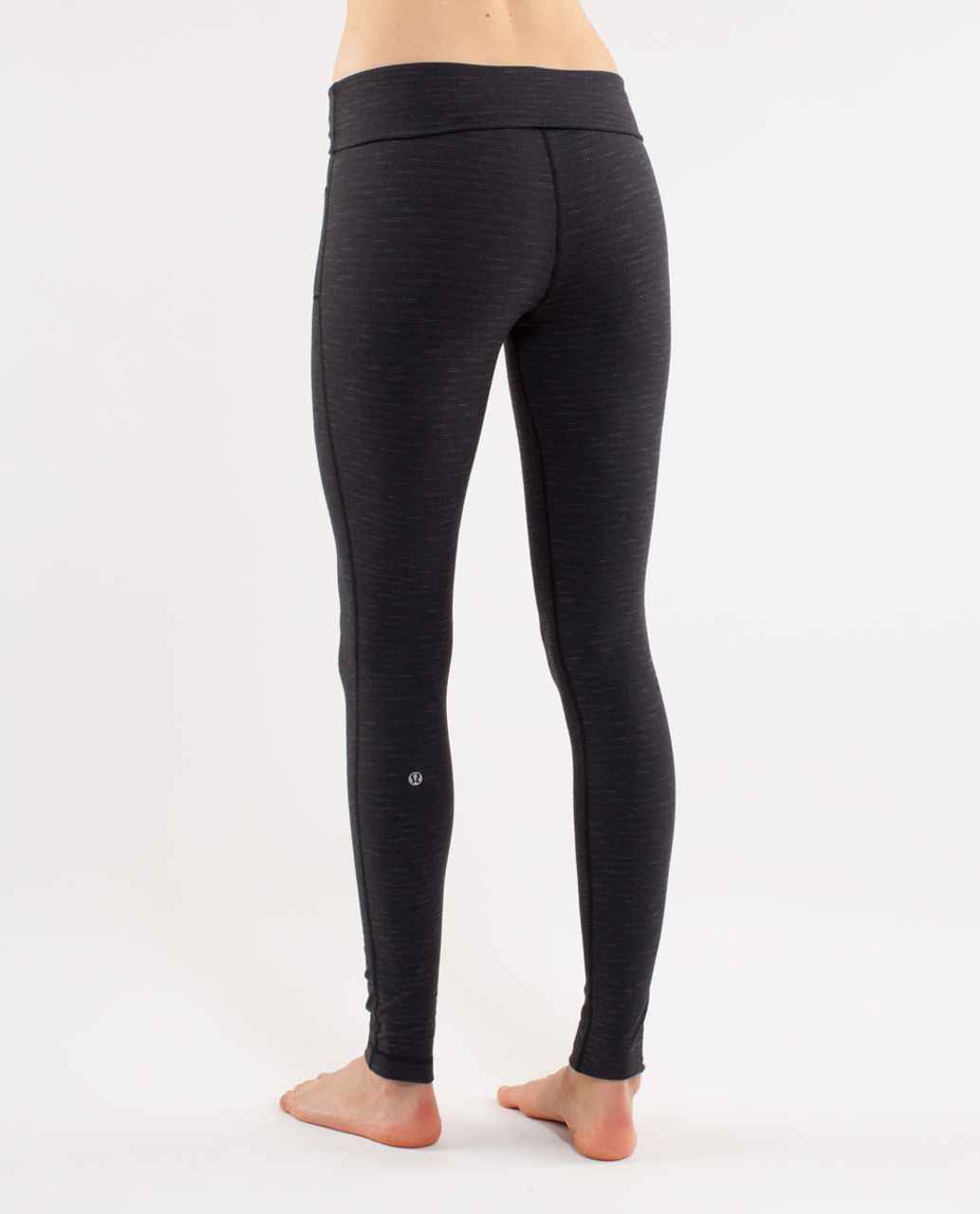 Lululemon Skinny Will Pant size 2 Pique Luon Black NWT High / Low Rise  Legging 
