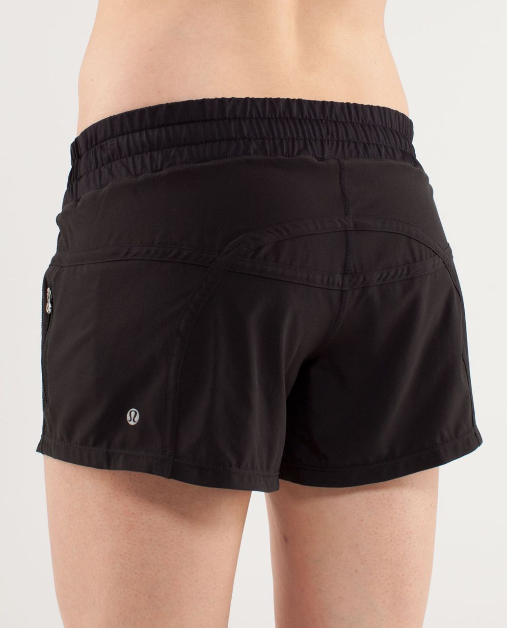 Lululemon Run:  Tracker Short II - Black