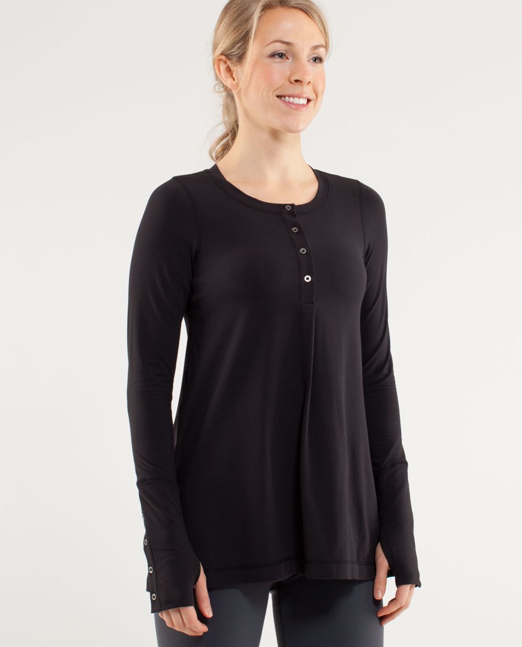 Lululemon Ride On Henley - Black