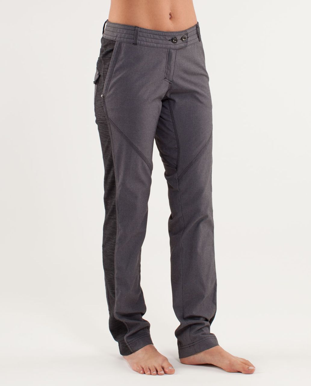 Lululemon Ride On Pant - Black /  Fossil