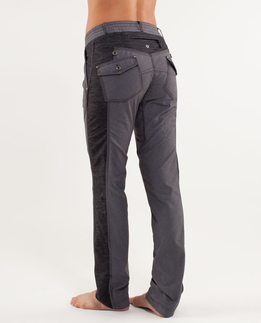 Lululemon Ride On Pant - Black / Fossil 