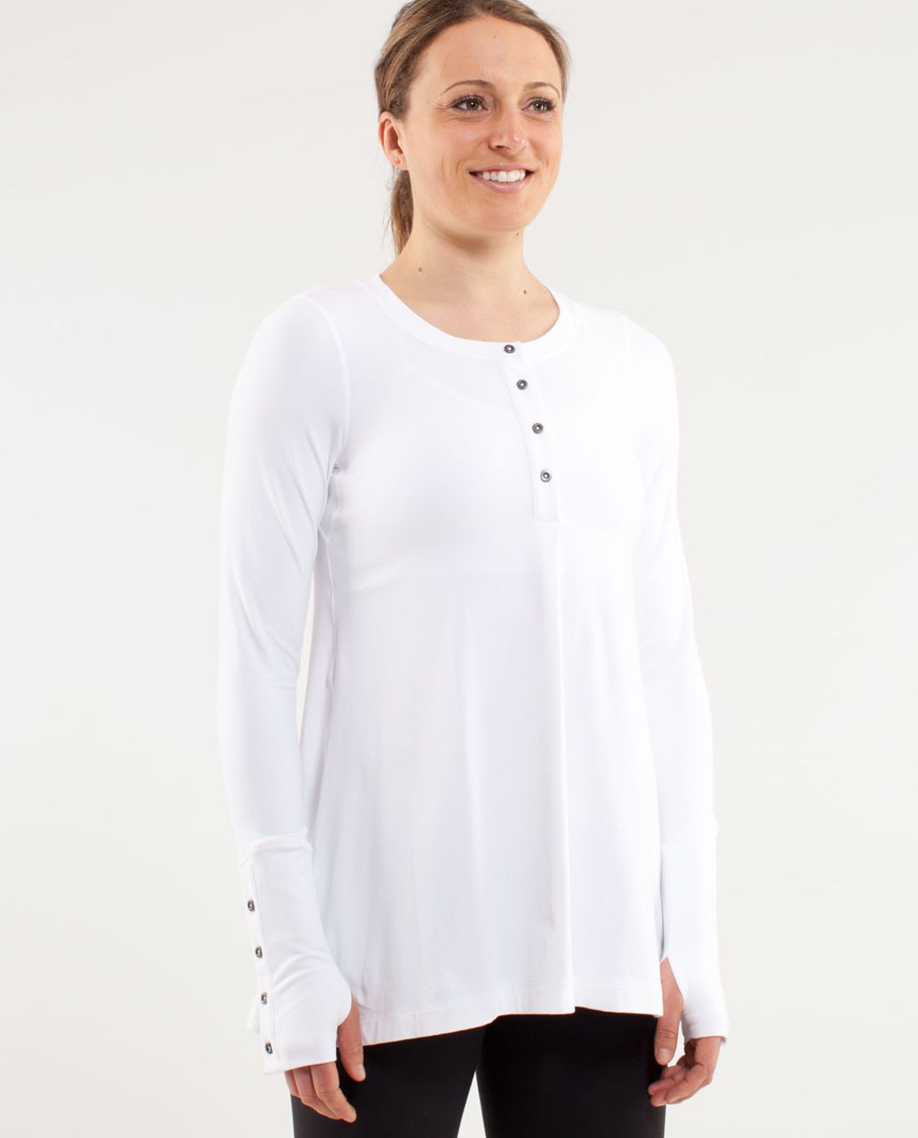 Lululemon Ride On Henley - White