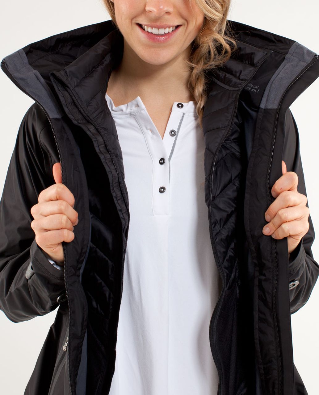 Lululemon Ride On Rain Jacket - Black 