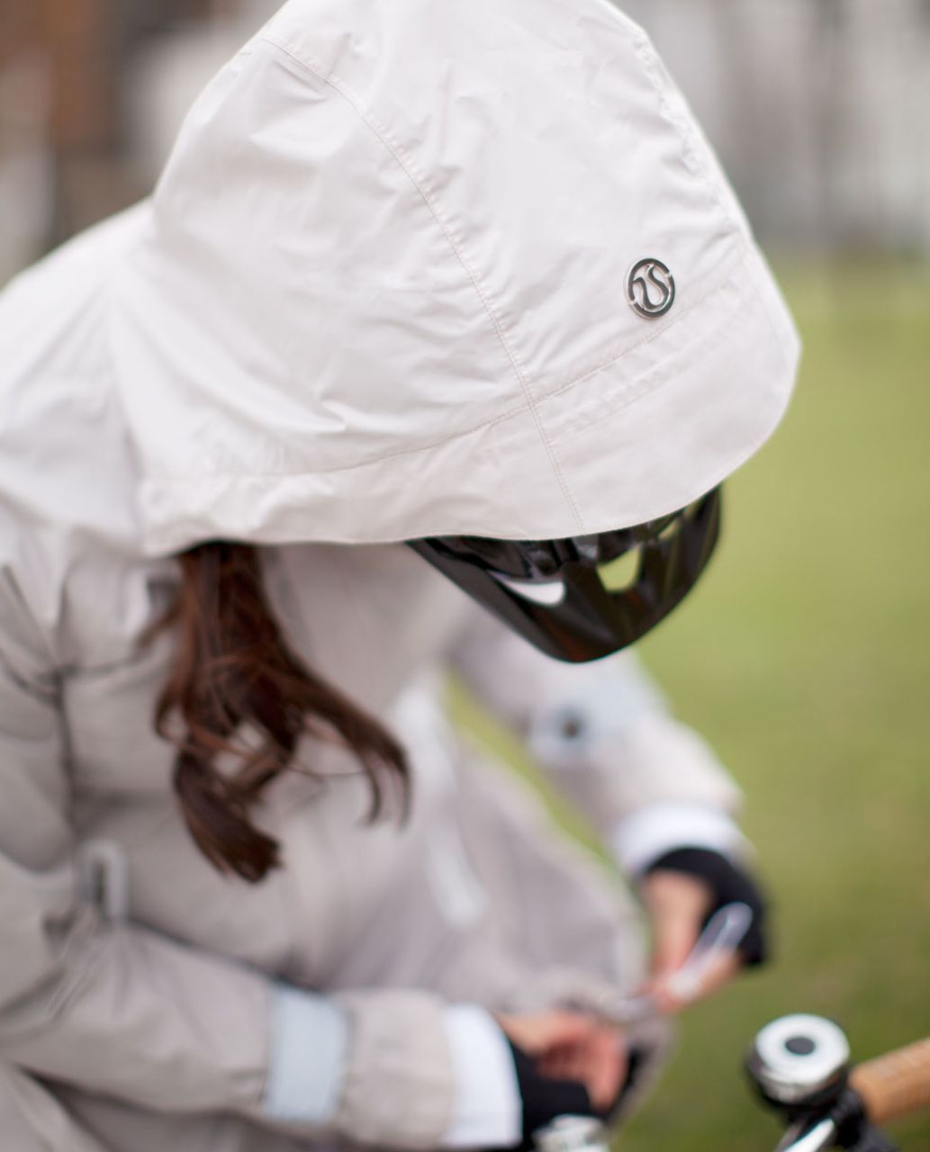 Lululemon Ride On Rain Jacket - Dune /  Coal