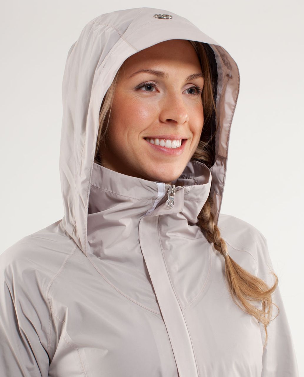 Lululemon Ride On Rain Jacket - Dune /  Coal