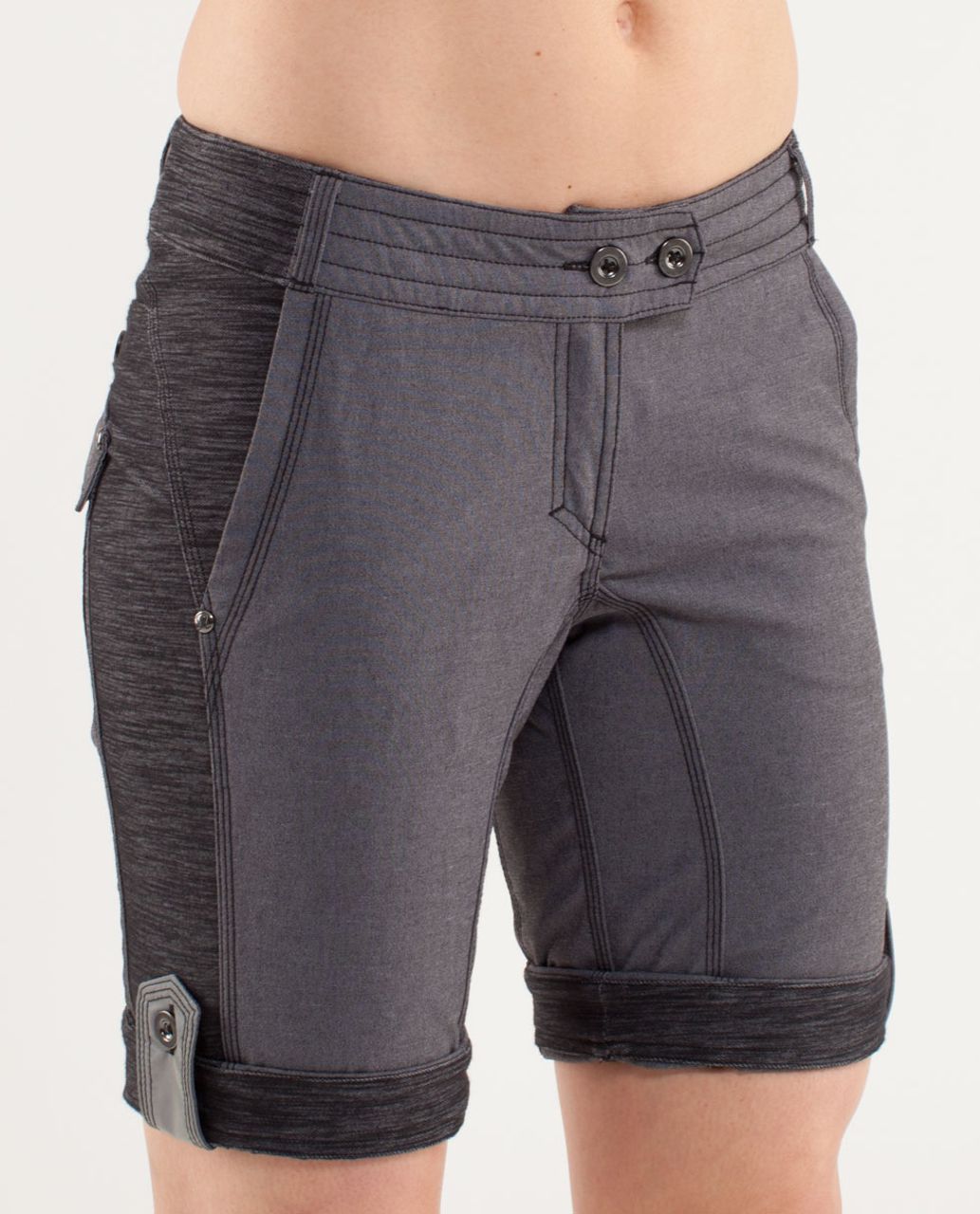 Lululemon Ride On Short - Black /  Fossil