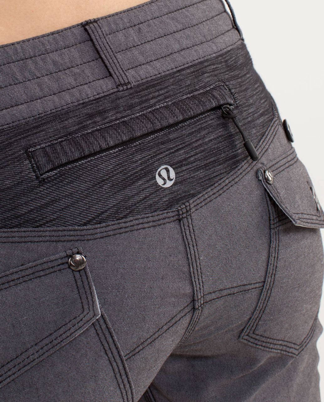 Lululemon Ride On Short - Black /  Fossil