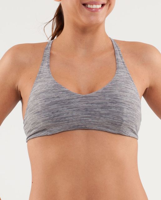 Lululemon Arise Bra - Heathered Aquamarine - lulu fanatics