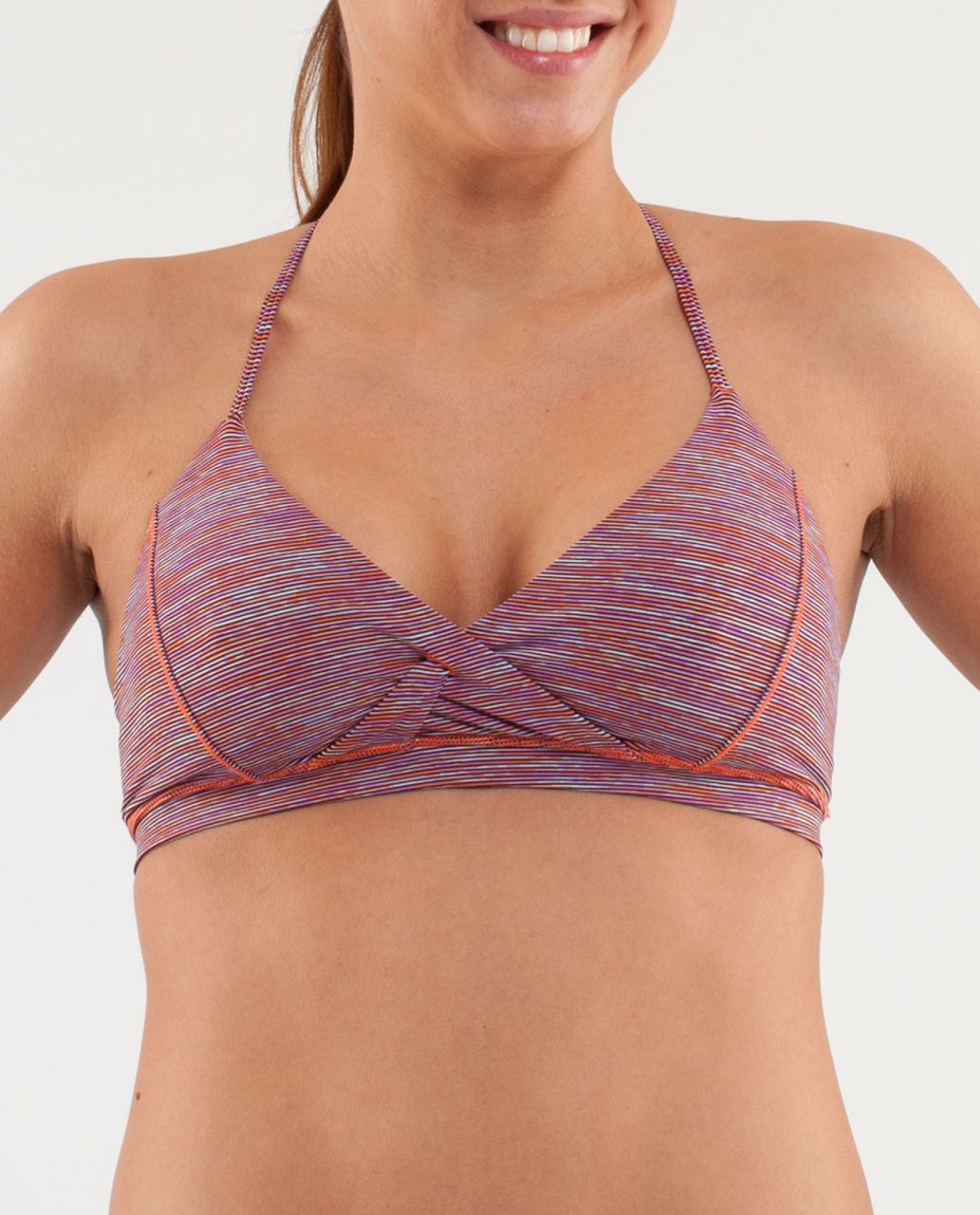 Lululemon Pranayama Bra - Wee Are From Space Black March Multi