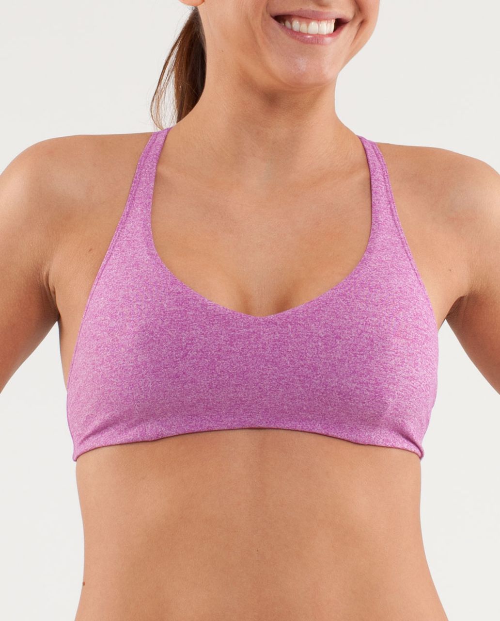 Lululemon Arise Bra - Heathered Ultra Violet