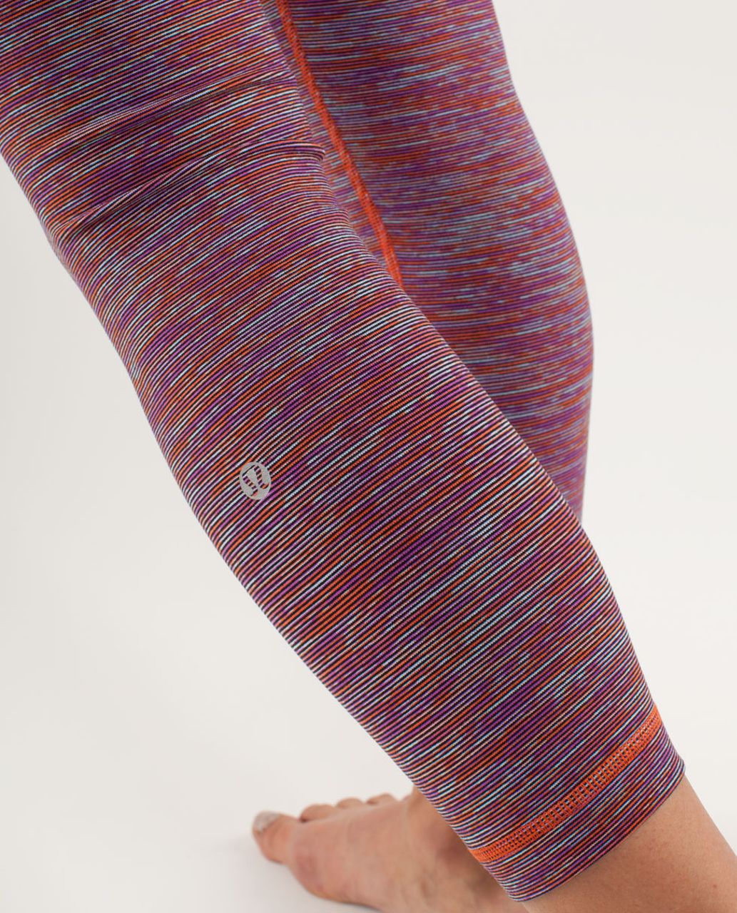 Lululemon Yin To You Crop - Wee Are From Space Black March Multi /  Black