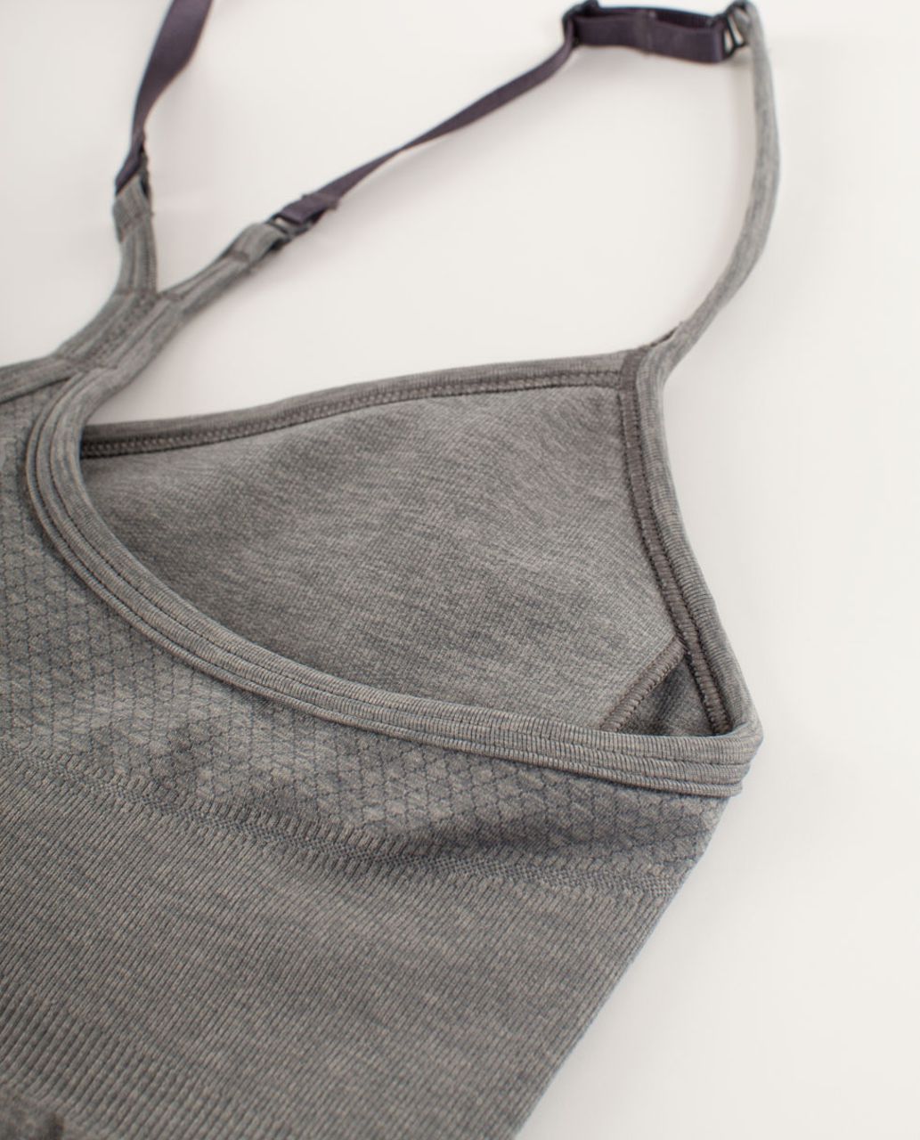 Lululemon Ebb & Flow Tank - Heathered Dark Classic Sport Grey