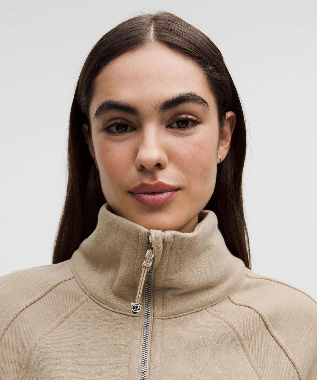 Lululemon Scuba Oversized Funnel-Neck Half Zip *Long - Sheer Lululemon Scuba Oversized Funnel-Neck Half Zip *Long - Sheer