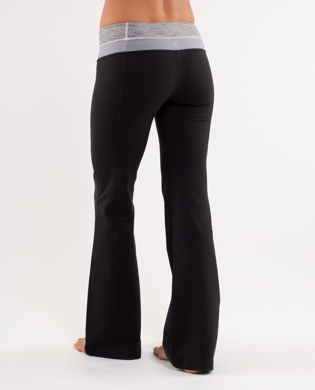 Lululemon Groove Pant (Regular) - Black /  Wee Are From Space Coal Fossil /  Fossil