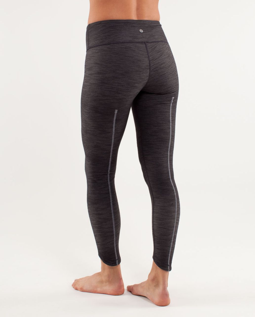 Lululemon Wunder Under Pant *Textured - Ziggy Wee September Black / Black -  lulu fanatics