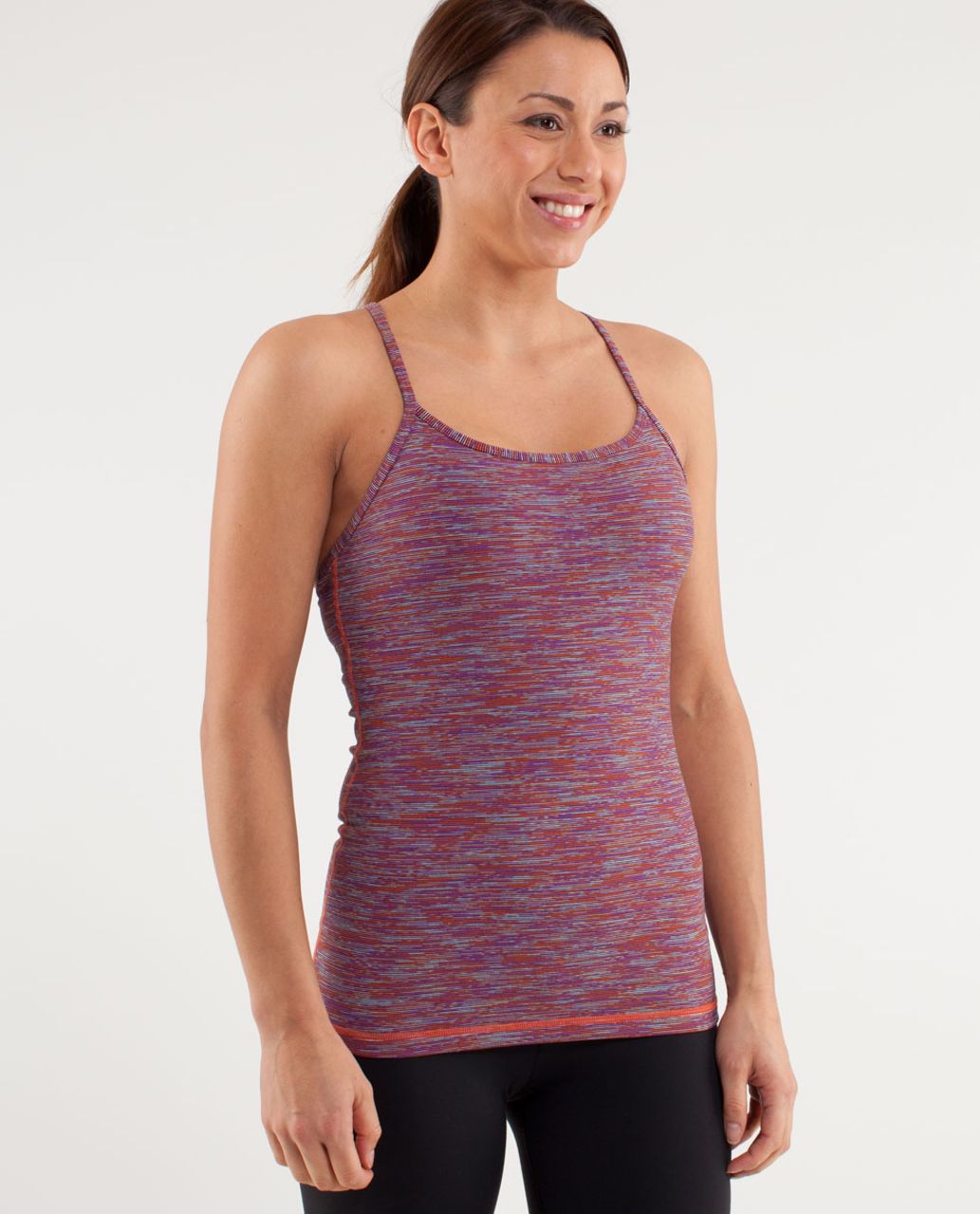 Lululemon Power Y Tank - Wee Are From Space Black March Multi