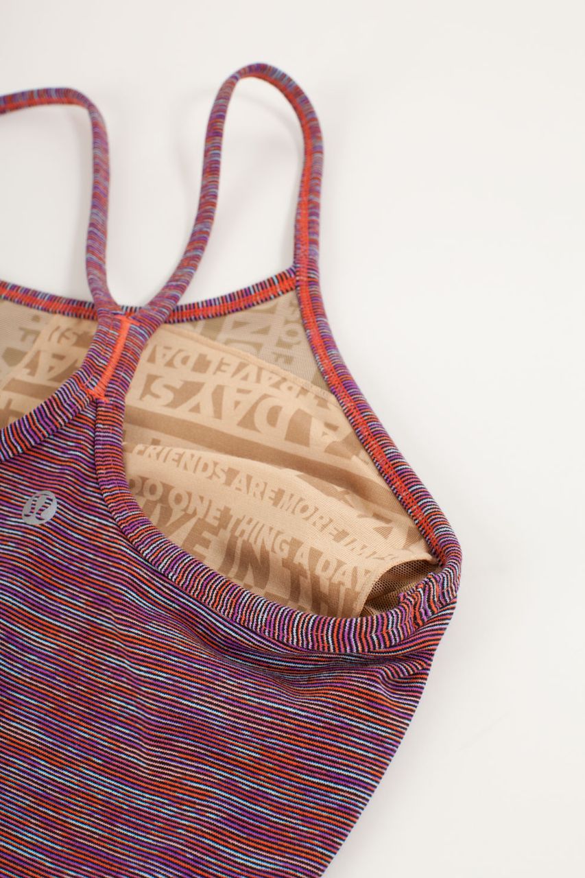 Lululemon Power Y Tank - Wee Are From Space Black March Multi