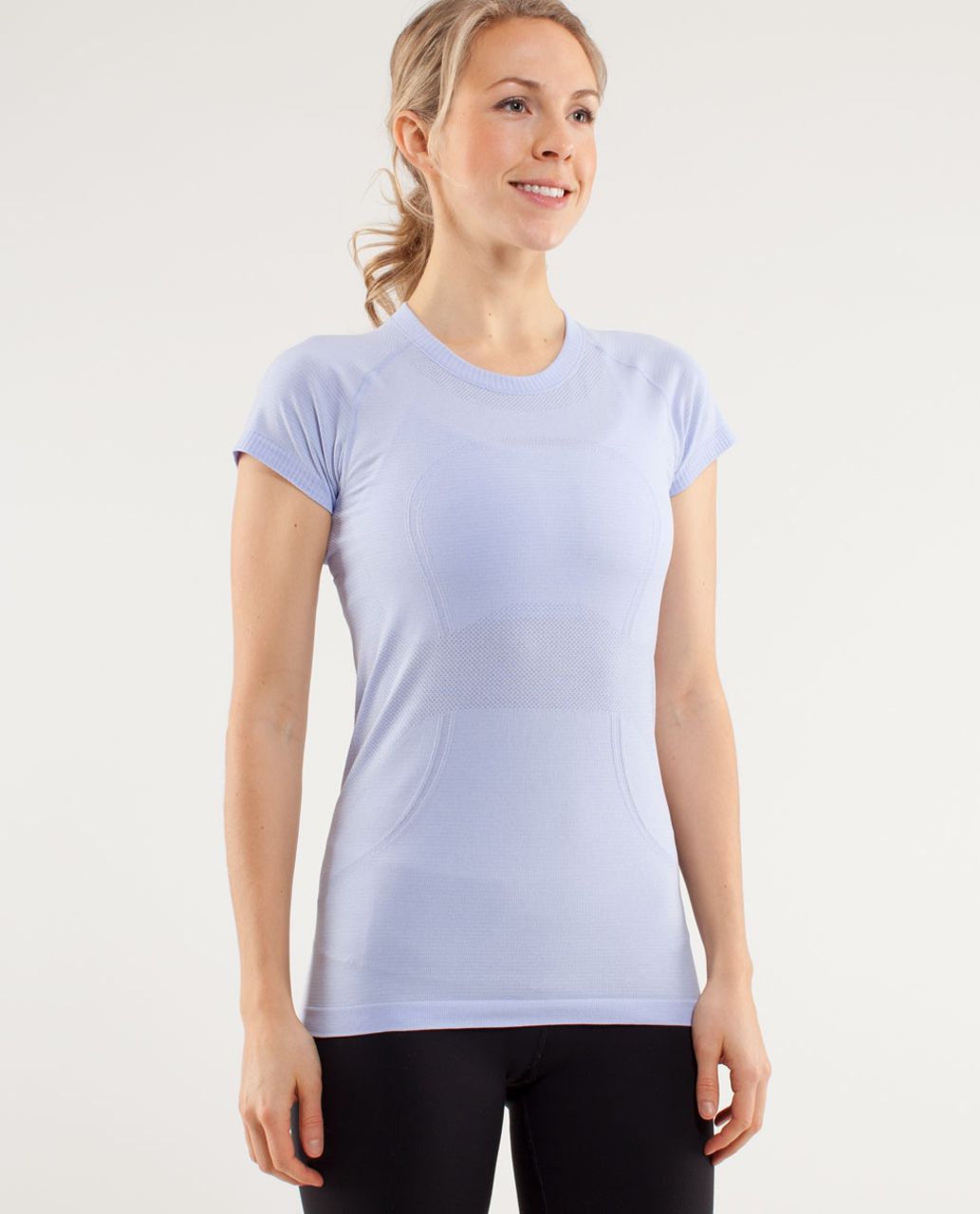 Lululemon Run:  Swiftly Tech Short Sleeve - Lavender Dusk