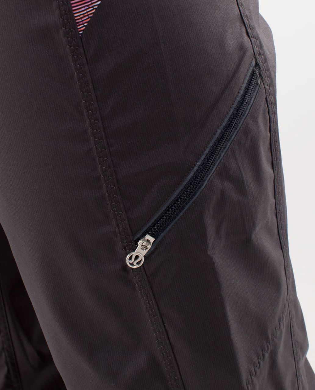 Lululemon Run:  Travel To Track Pant - Deep Coal /  Wee Are From Space Black March Multi