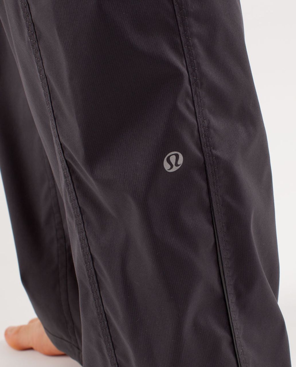 Lululemon Run:  Travel To Track Pant - Deep Coal /  Wee Are From Space Black March Multi