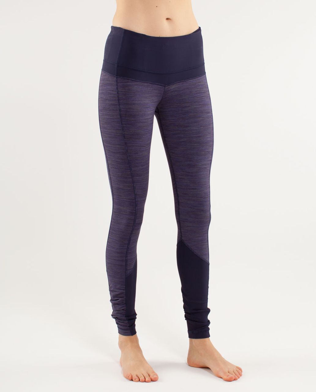 Lululemon Run:  Spirit Tight II - Wee Are From Space Deep Indigo  /  Deep Indigo