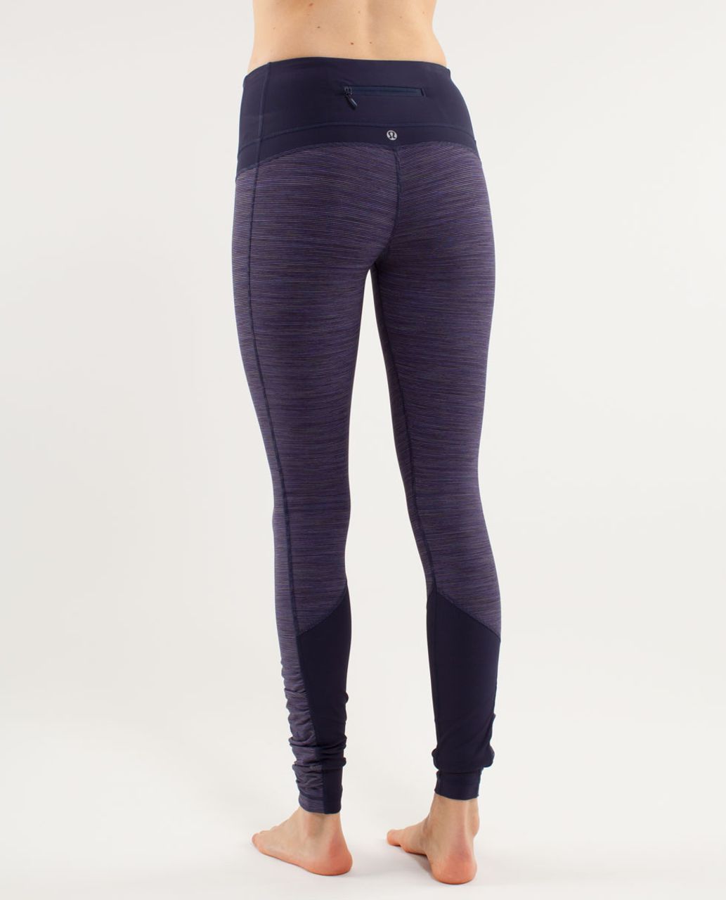 Lululemon Run:  Spirit Tight II - Wee Are From Space Deep Indigo  /  Deep Indigo