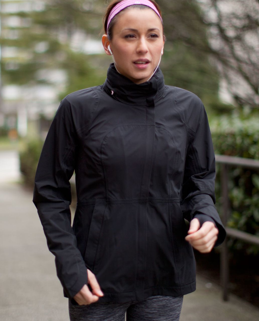 Lululemon Run For Cold Jacket - Black - lulu fanatics