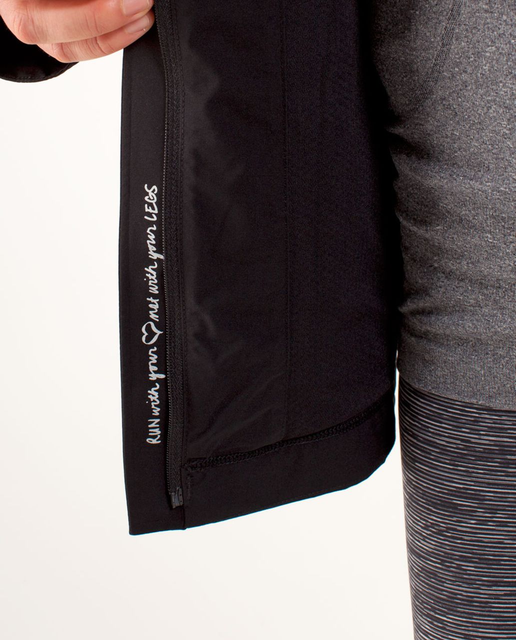 Lululemon Run: In The Rain Jacket - Black - lulu fanatics